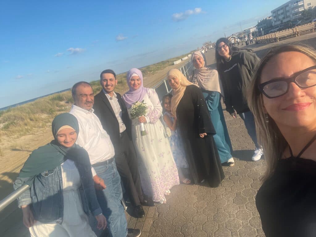Wedding ceremony in New Jersey